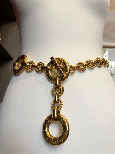 Vintage Celine Chain Belt 